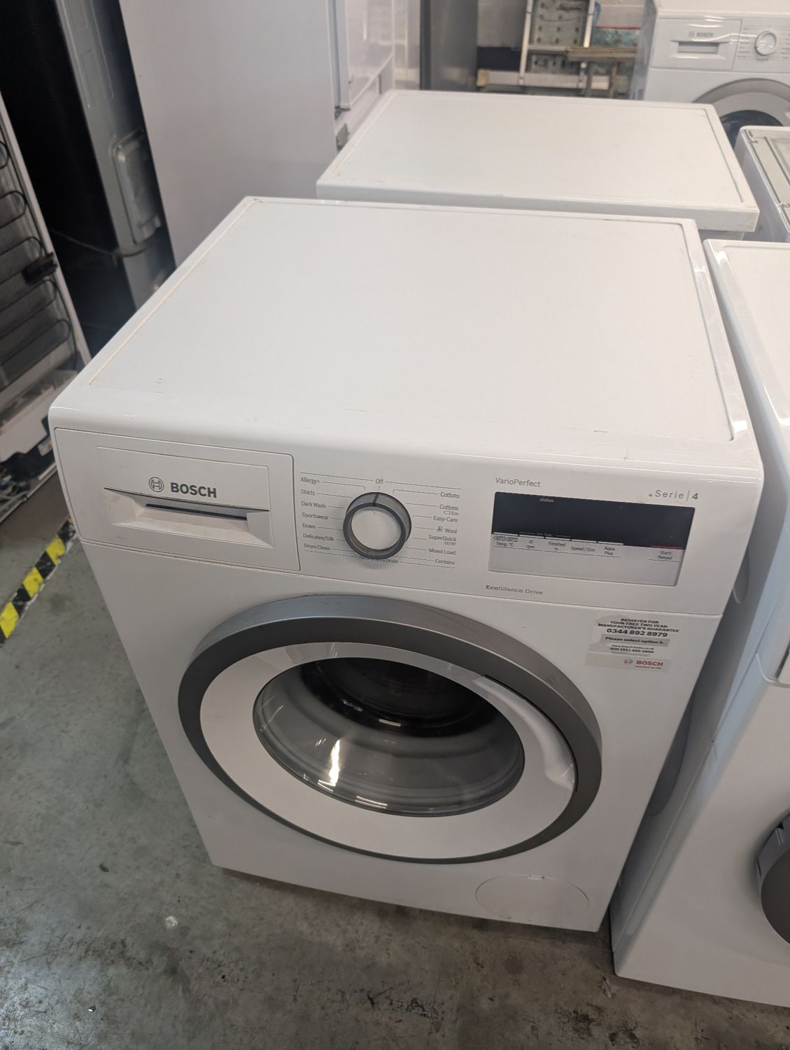 Bosch Serie 4 WAN28150GB/26 8kg 1400 Spin Washing Machine White Refurbished