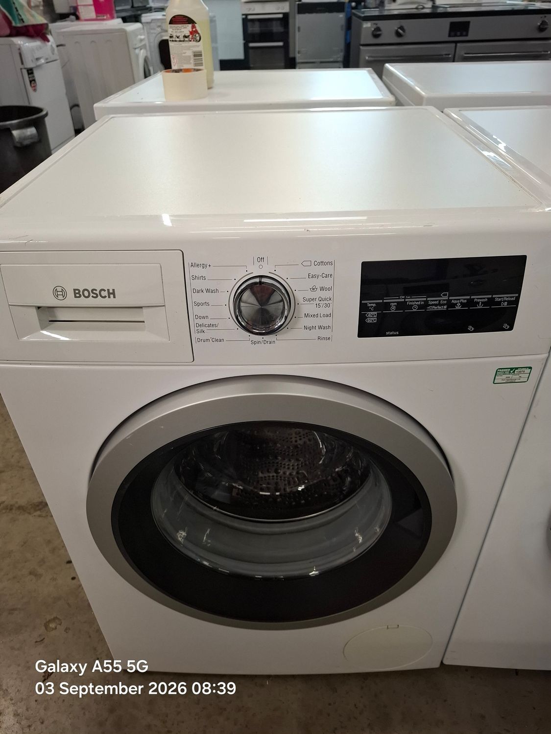 Bosch Serie 6 WAT24463GB 8kg 1400rpm Washing Machine White