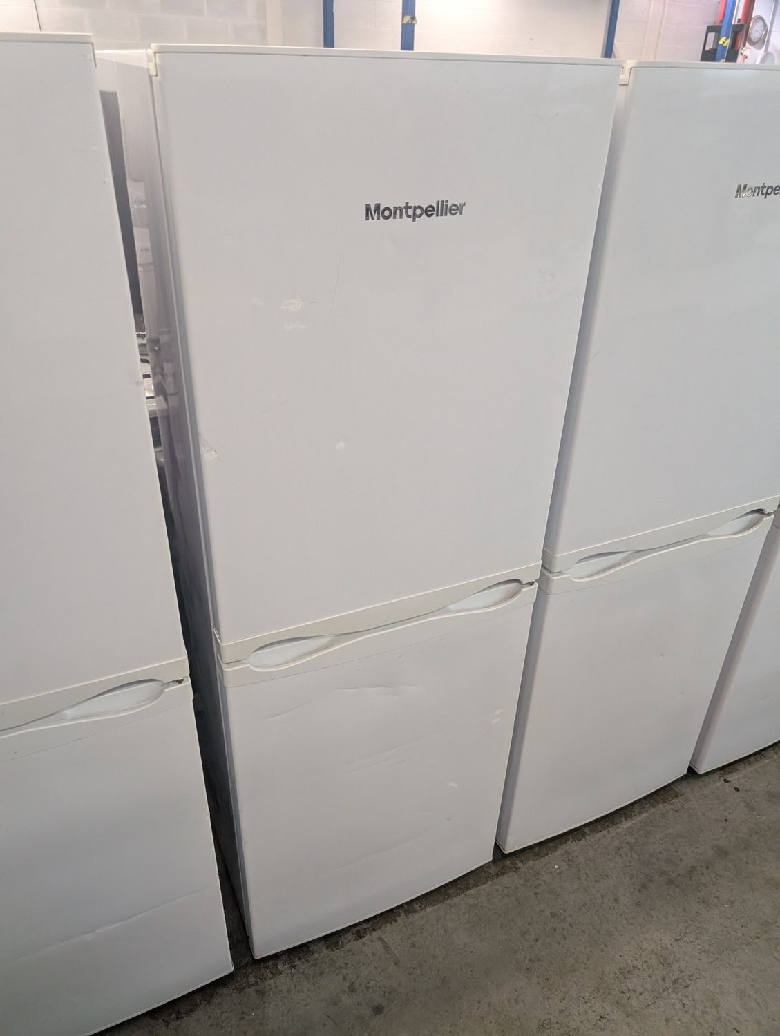 Montpellier MS152W Fridge Freezer H152cm W54cm D61cm White
