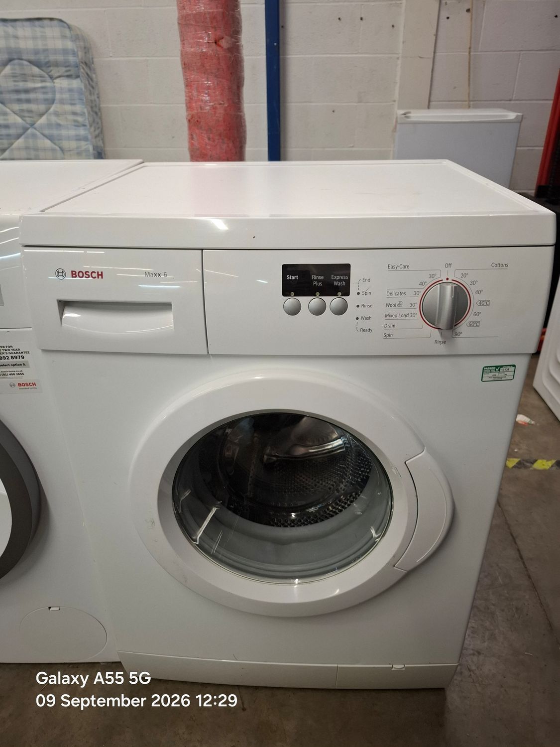 Bosch WAE24053GB 6kg 1200rpm Washing Machine White