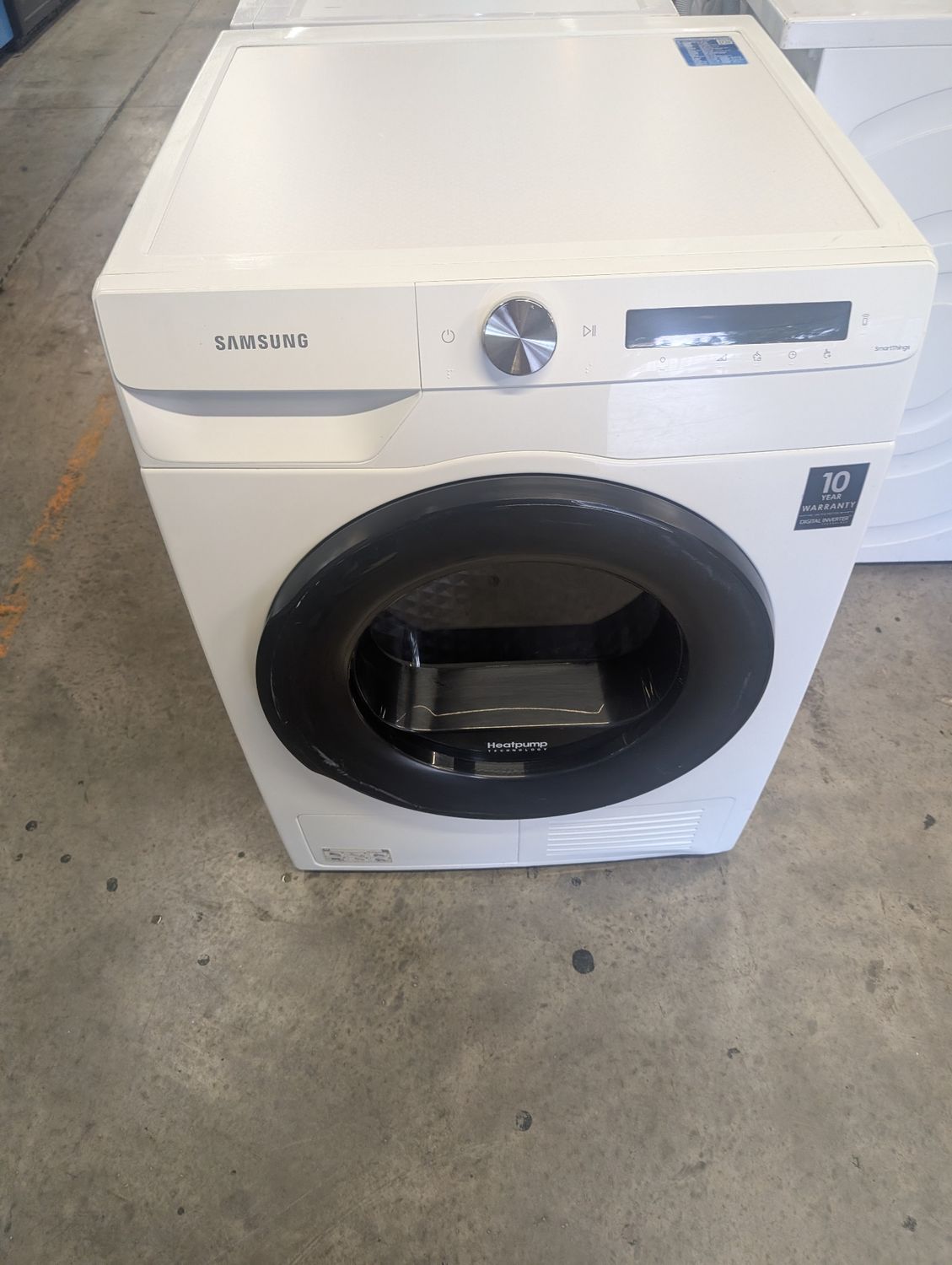 Samsung DV90T5240AW 9kg Heat Pump Condenser Dryer White