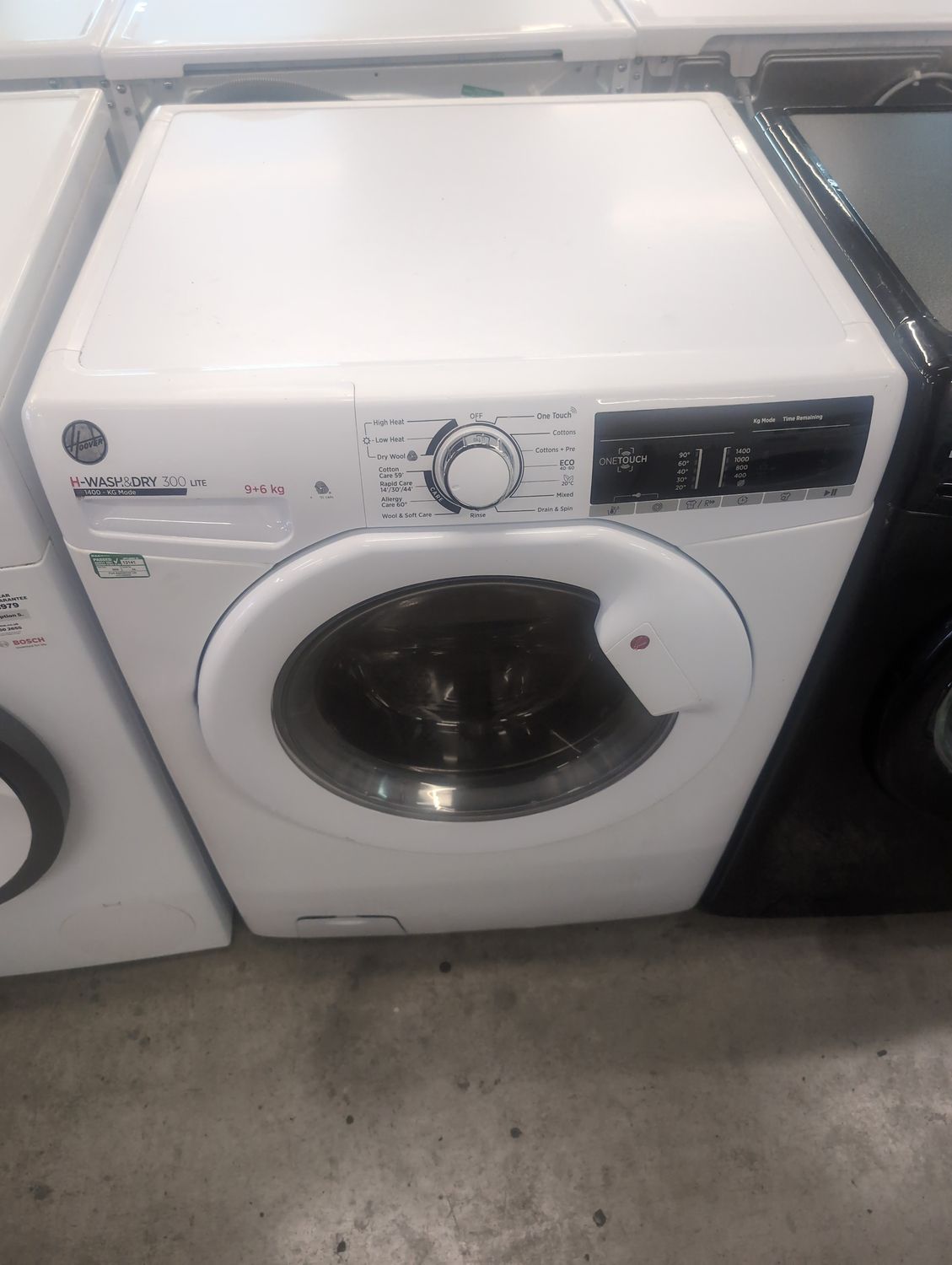 Hoover H3D 496TE/1-80 9Kg / 6Kg Washer Dryer White
