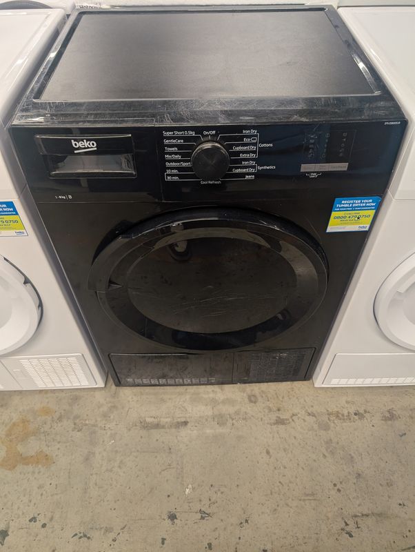 Beko DTLCE80051B 8kg Condenser Dryer Black