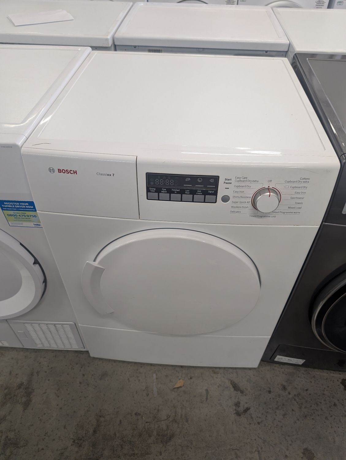 Bosch WTA74200GB/02 7kg Vented Dryer White