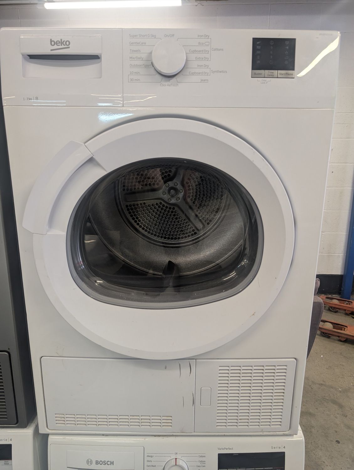Beko DTLCE70151W 7Kg Condenser Dryer White 