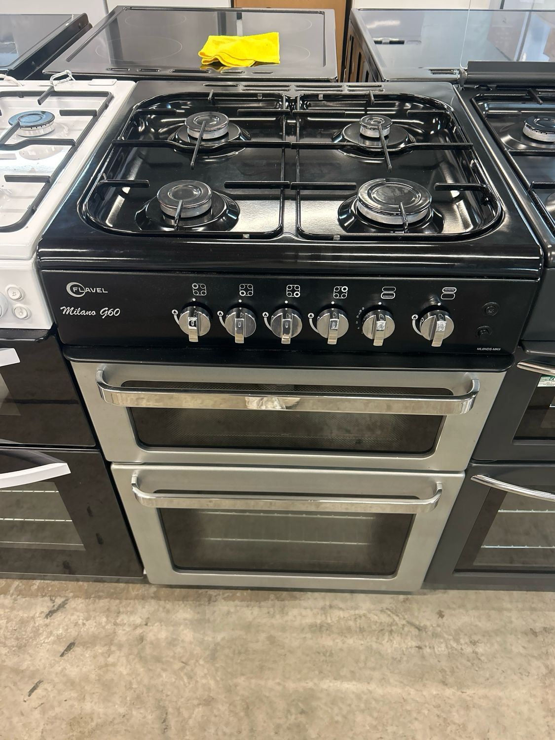 Flavel Milano G60 60cm Gas Cooker Grey