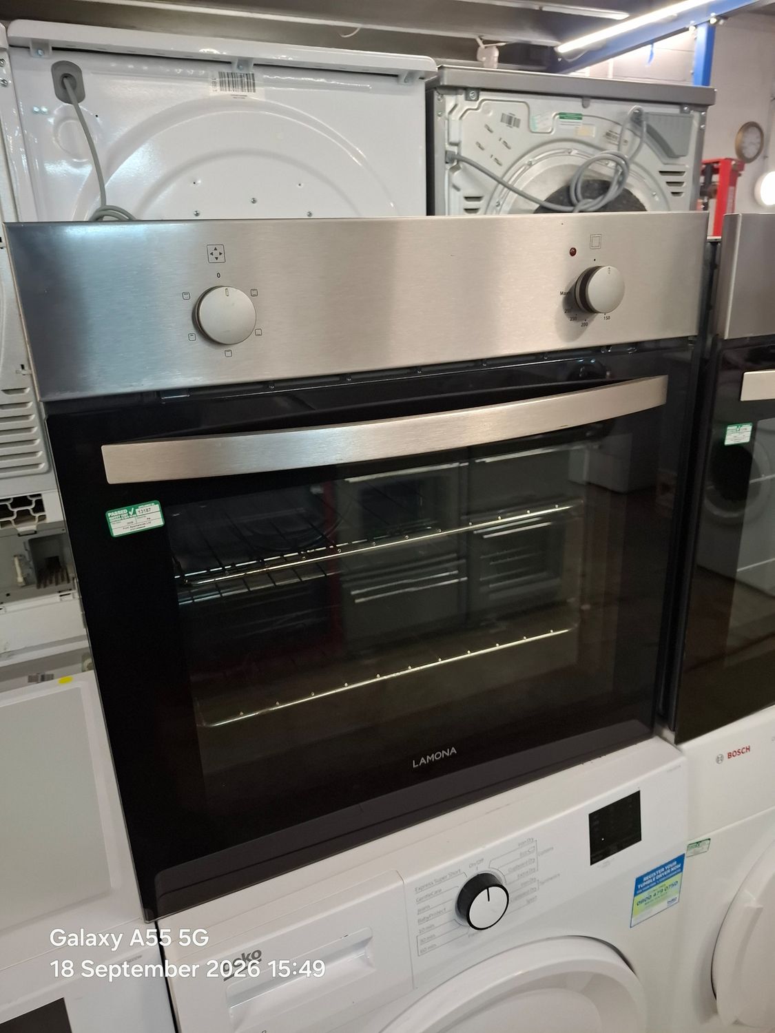Lamona LAM3205 Built-In Electric Single Oven Stainless Steel