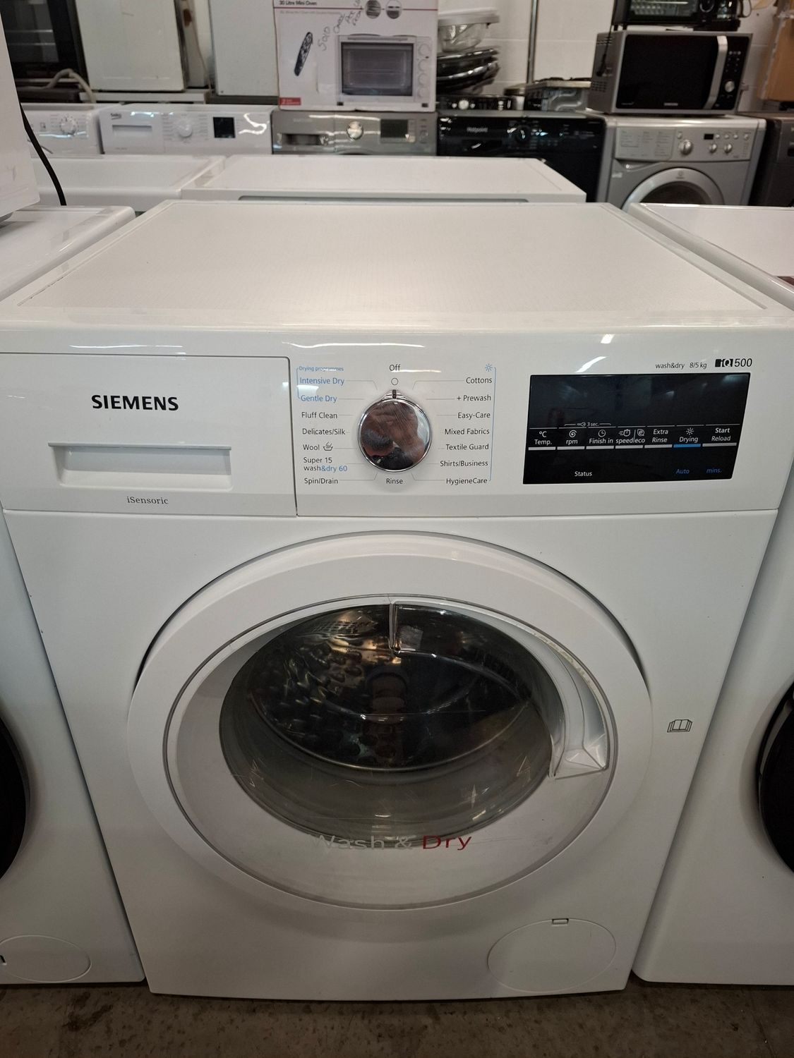 Bosch Washer/Dryer 8Kg/5kg 1400rpm White