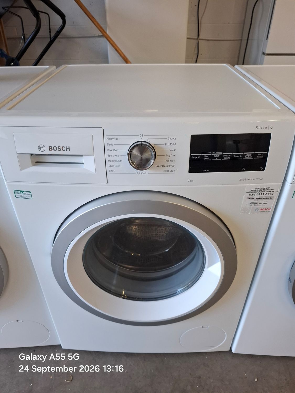 Bosch Series 6 WAU28T64GB/15 9kg 1400rpm Washing Machine White