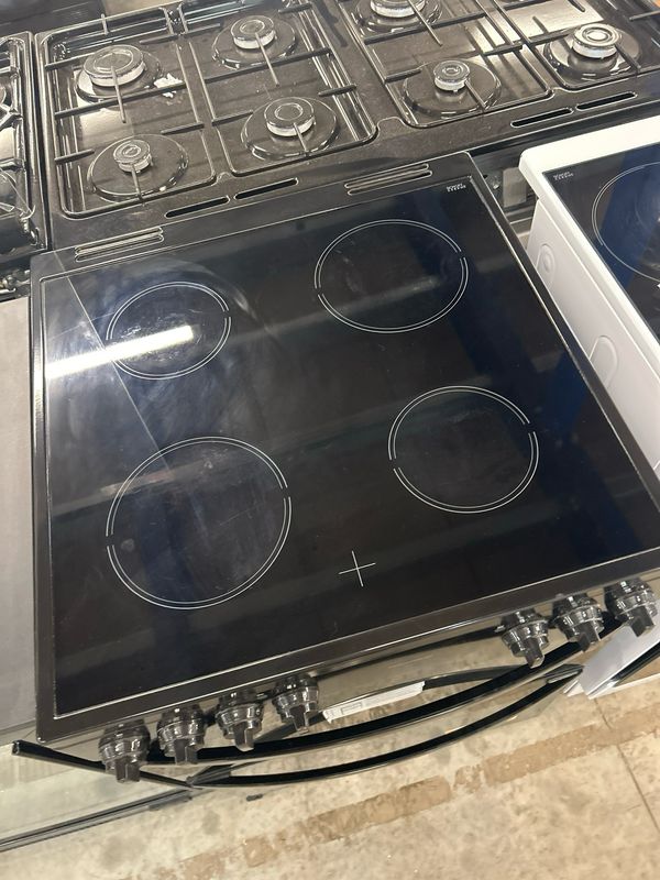 Indesit ID67V9KMB 60cm Electric Cooker Double Oven Black