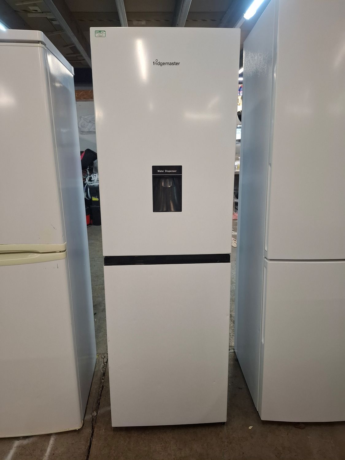 Fridgemaster MC55240MDF Fridge Freezer White Refurbished H175cm W55cm D55cm 