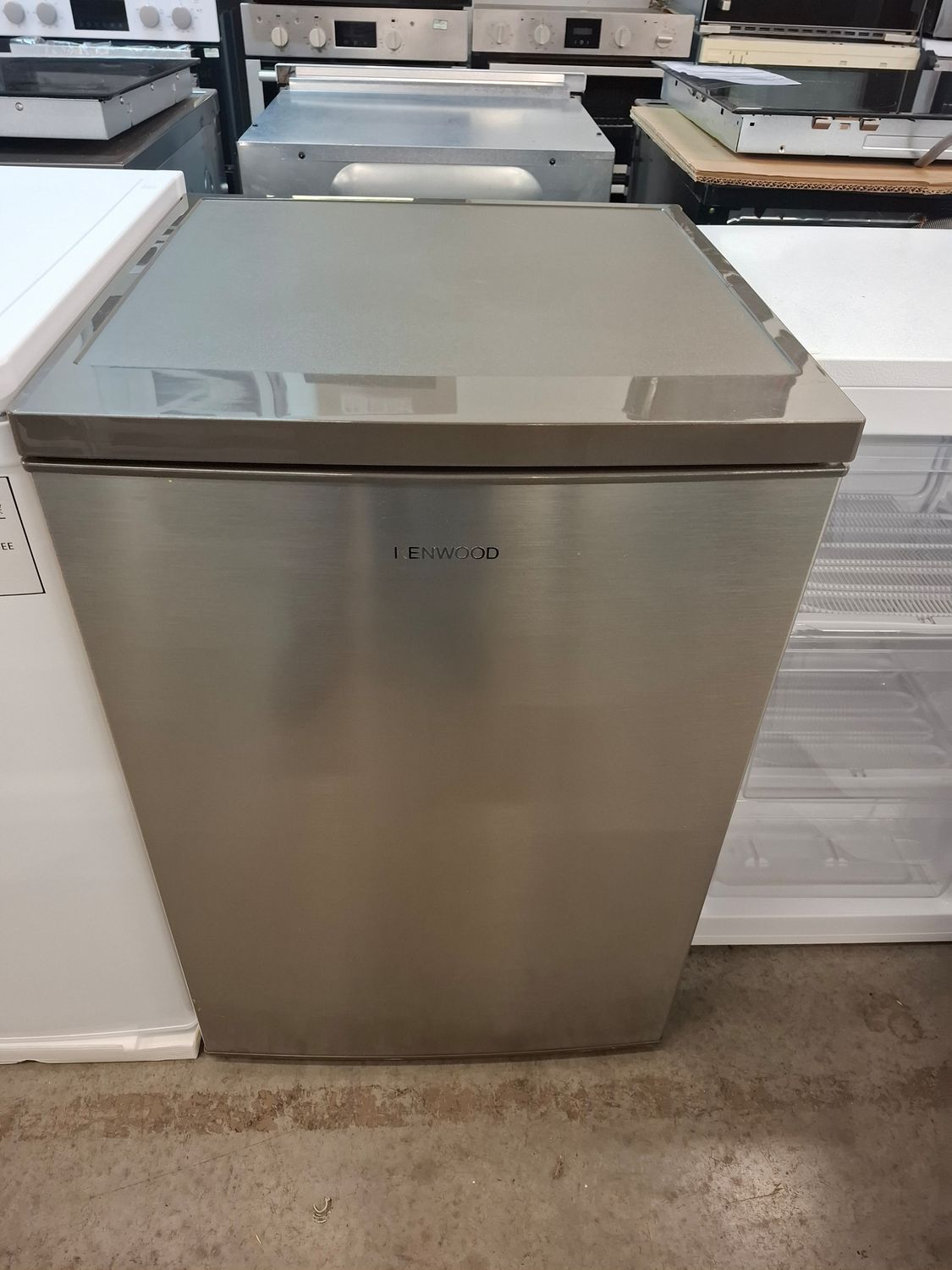 Kenwood KUR552X1 55cm Under Counter icebox Fridge Silver