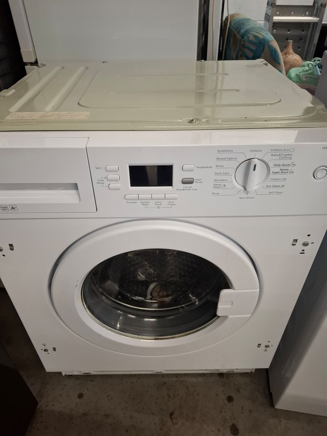 Beko WMI71641 7KG 1600rpm Built in Integrated Washing Machine White