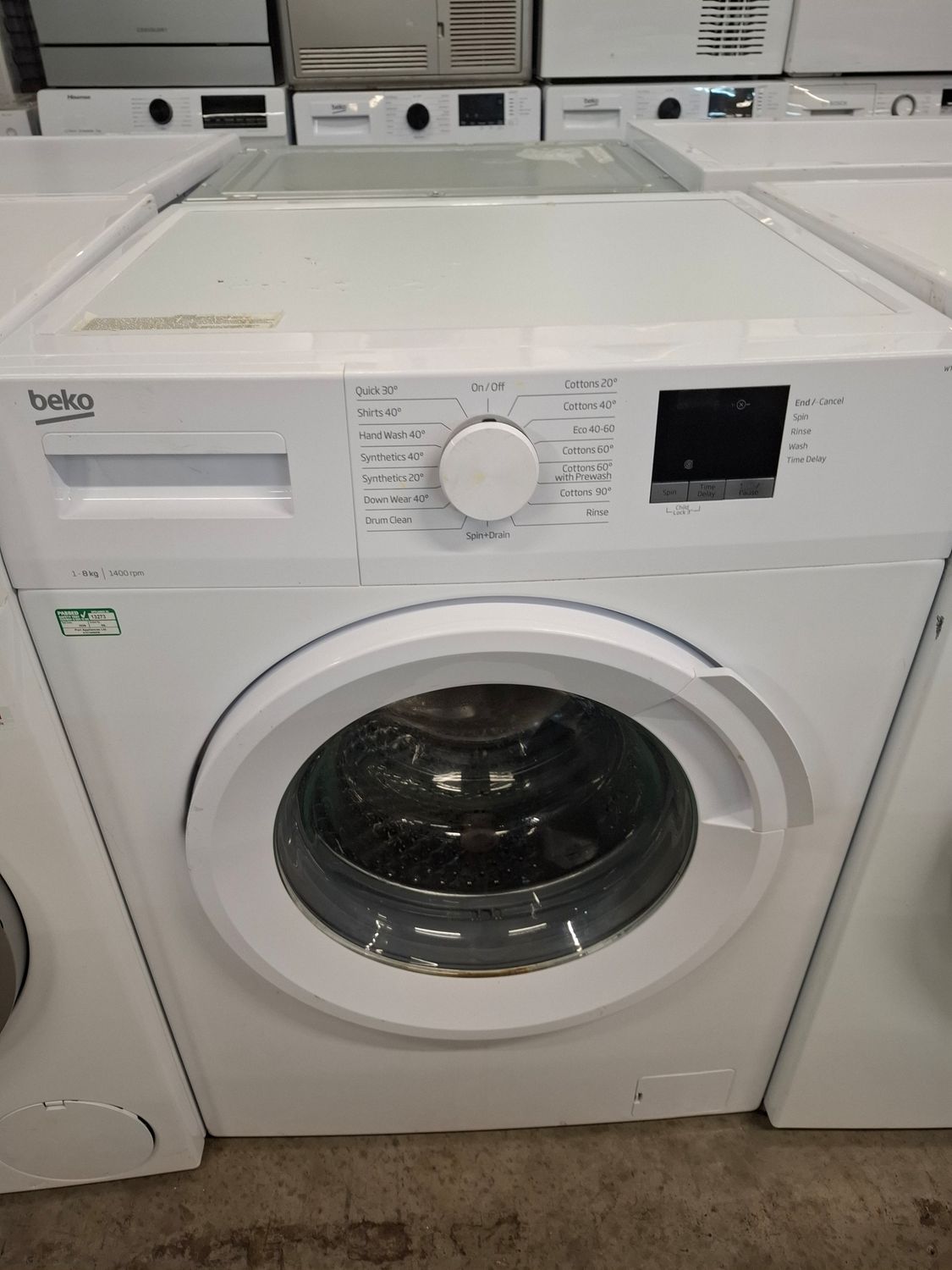 Beko WTL82051W 8kg 1200 Washing Machine White Refurbished