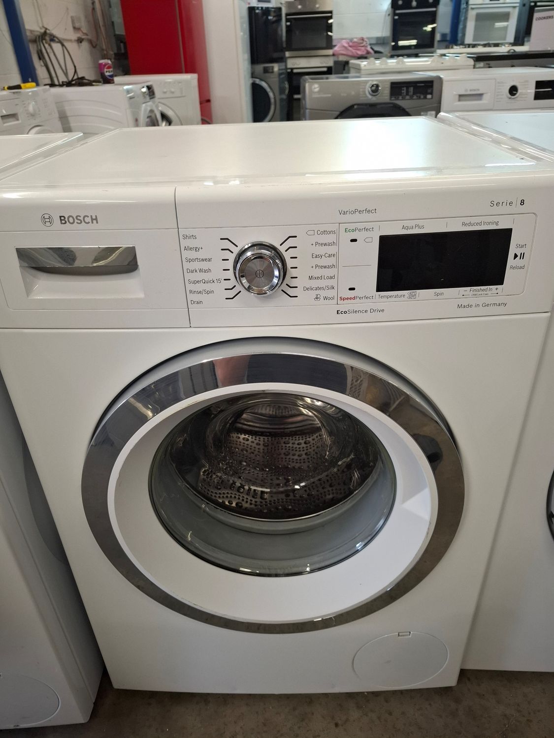 Bosch Series 8 WAW32450GB 9kg 1400rpm Washing Machine White