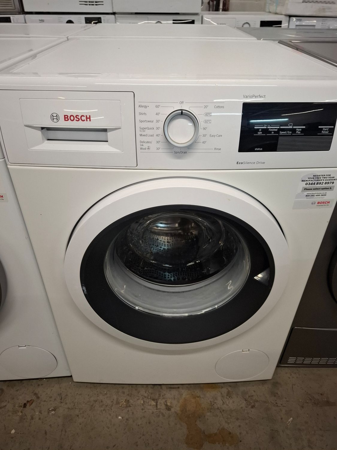 Bosch WAT28371GB 9kg 1400 Spin Washing Machine White
