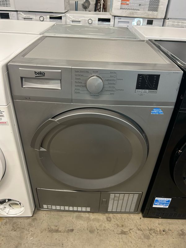 Beko DTLCE70051S 7Kg Condenser Dryer Silver