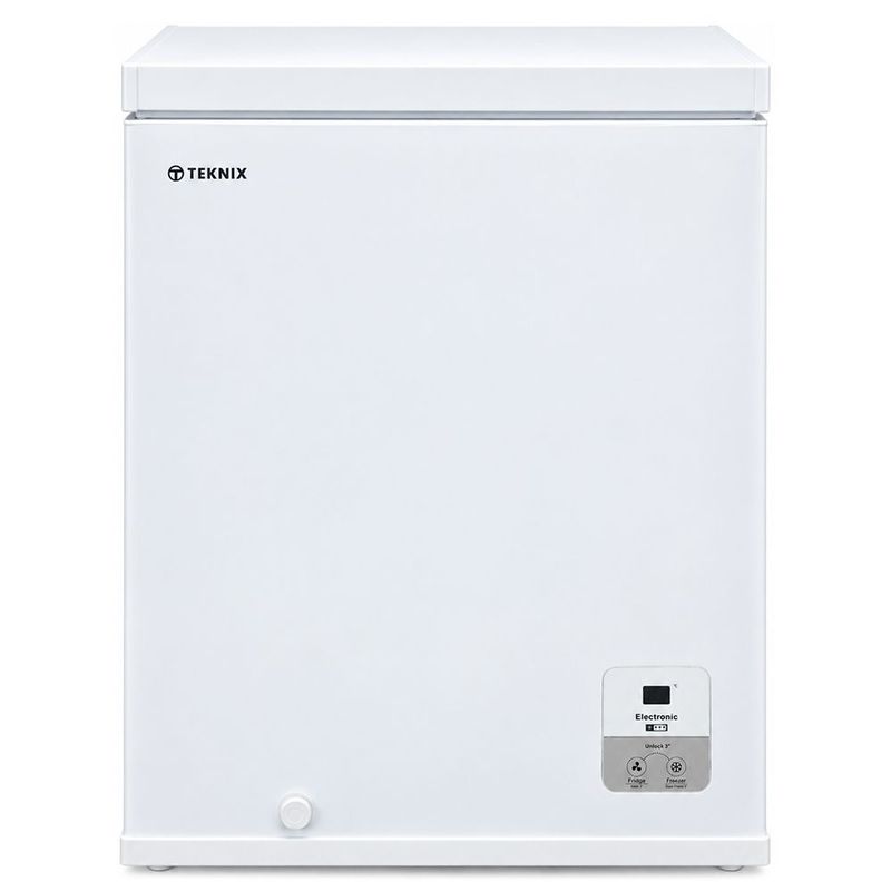Teknix CH97 Chest Freezer 97L White W57.8cm D44.4cm H85.8cm - Brand New