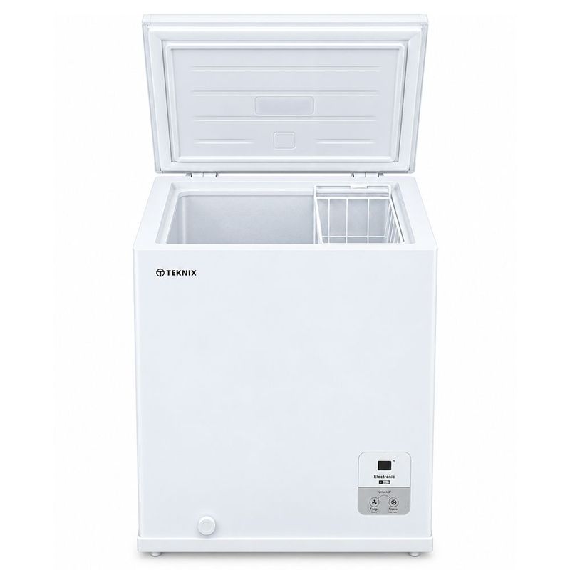 Teknix CH97 Chest Freezer 97L White W57.8cm D44.4cm H85.8cm - Brand New