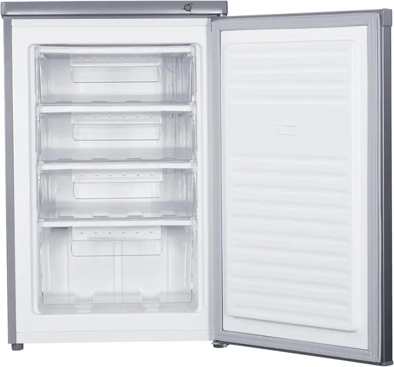 #Teknix UC55F5S Under Counter Freezer Silver H85cm W55cm D58cm Brand New