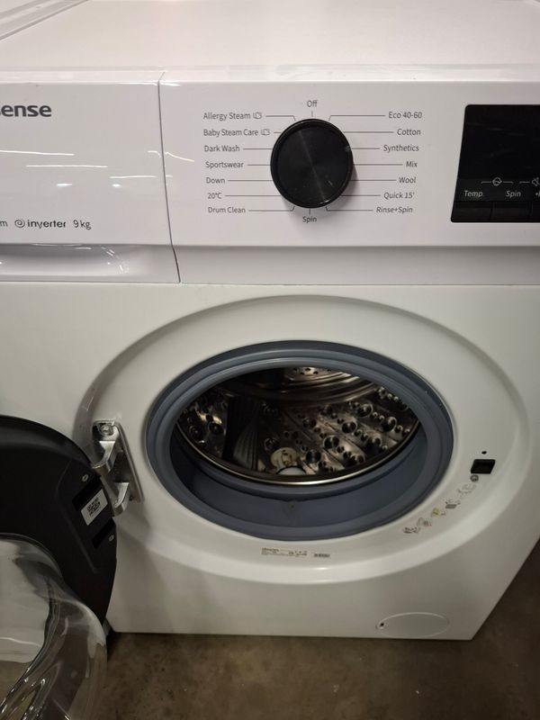 Hisense WFQP9014EVM 9KG 1400rpm Washing Machine White