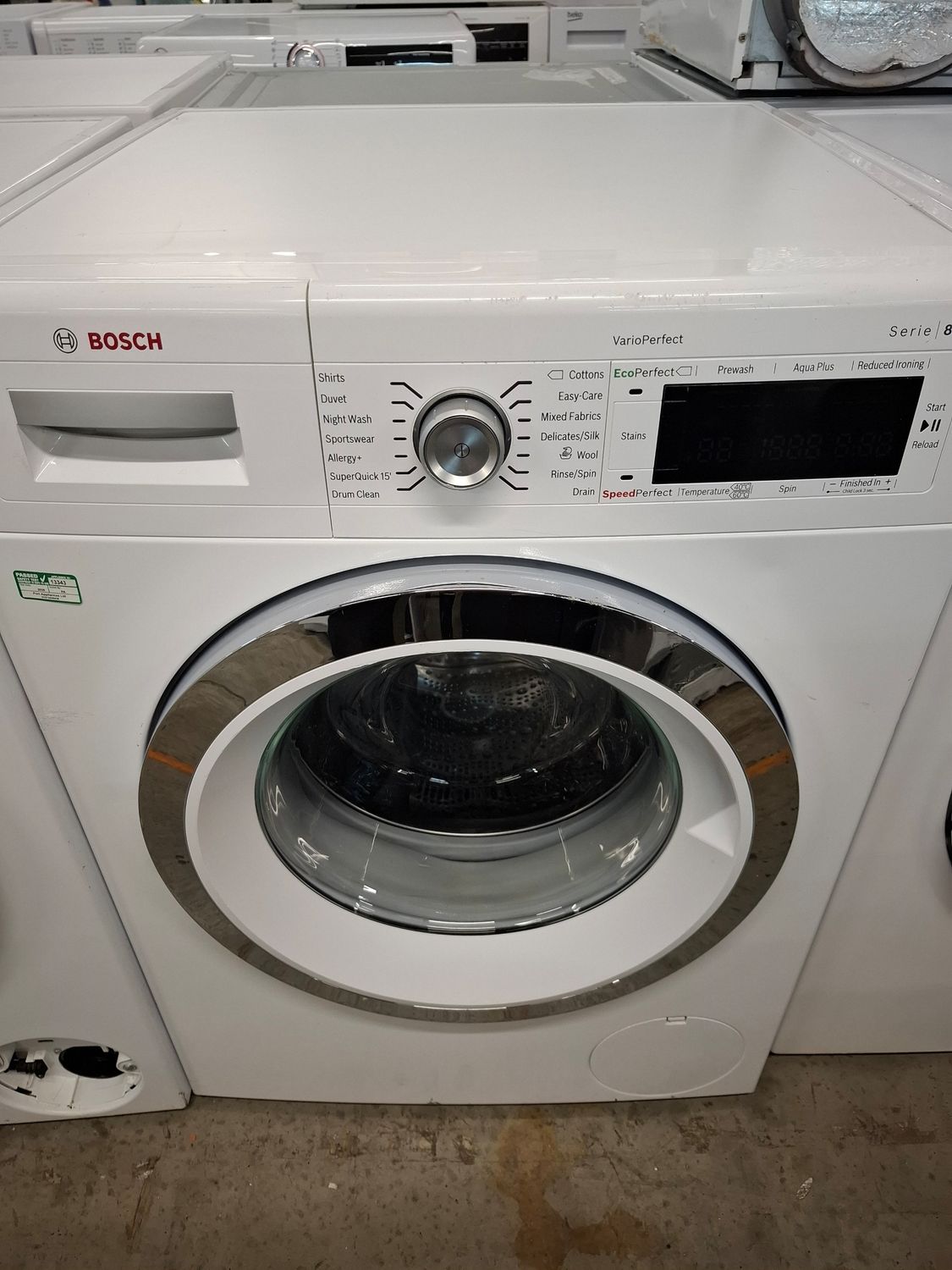 Bosch WAW32560GB Series 8 9kg 1600rpm Washing Machine White
