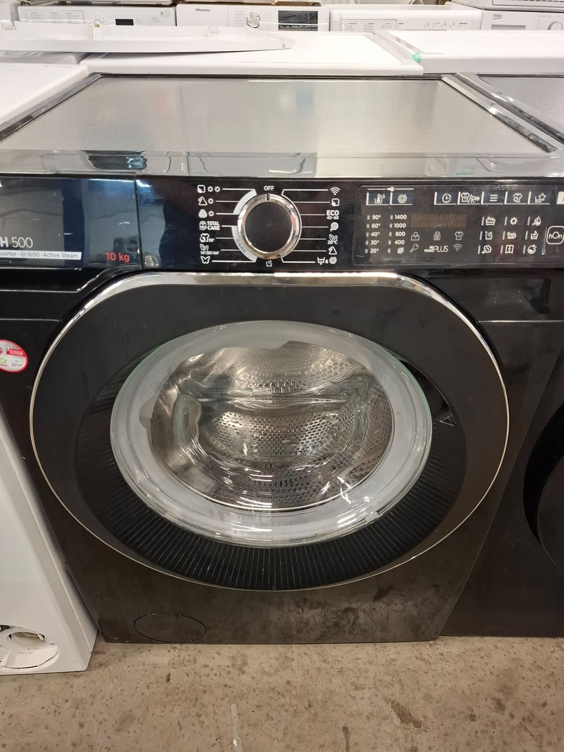 Hoover HW610AMBCB 10kg 1400rpm Washing Machine Black