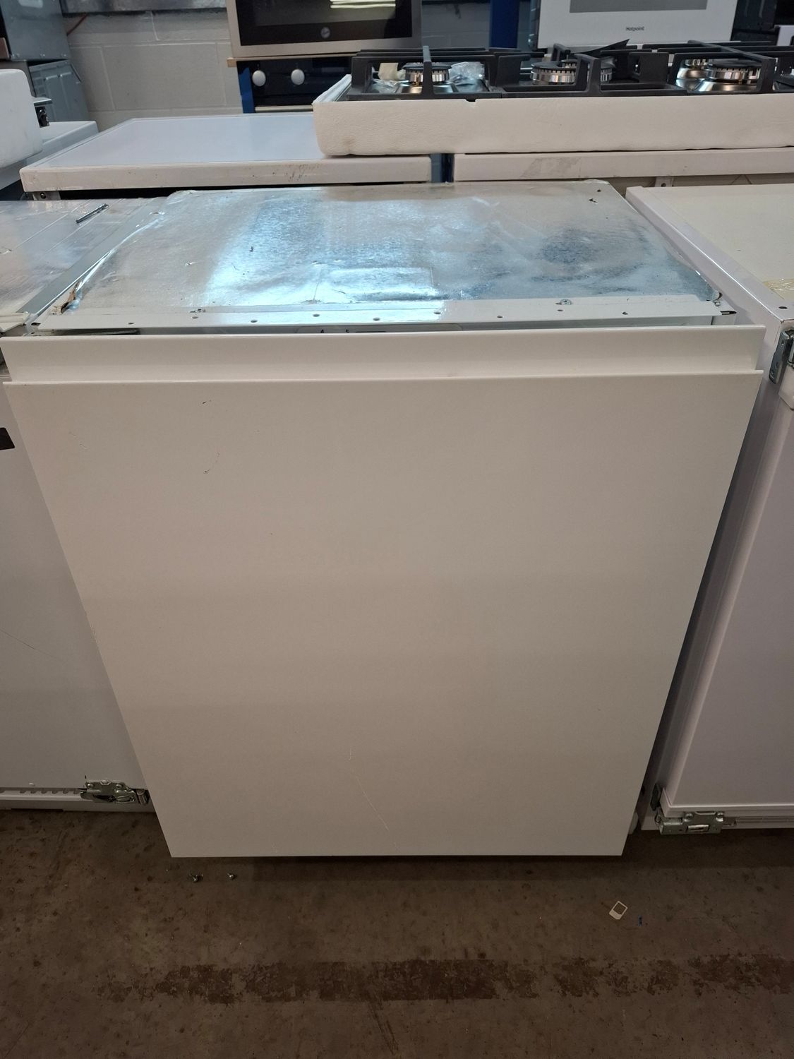Essentials Integrated Freezer H83cm W59cm White