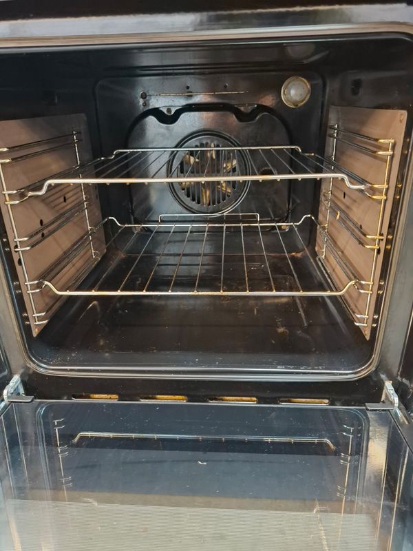 Hotpoint DD4541IX Built In Double Oven Silver H88cm W59cm D57cm