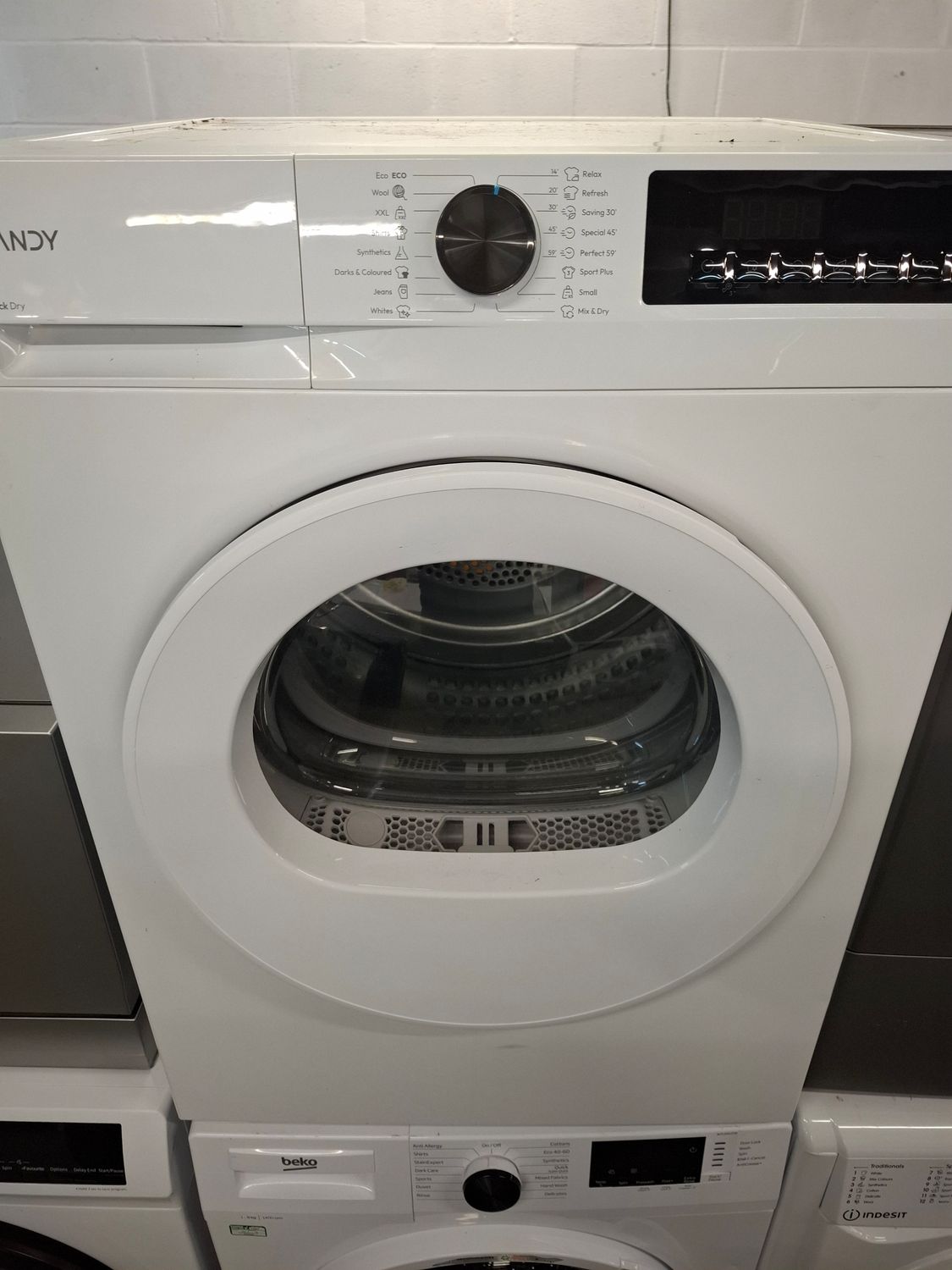 Candy GD10N1-80 10kg Heat Pump Condenser Dryer White Refurbished