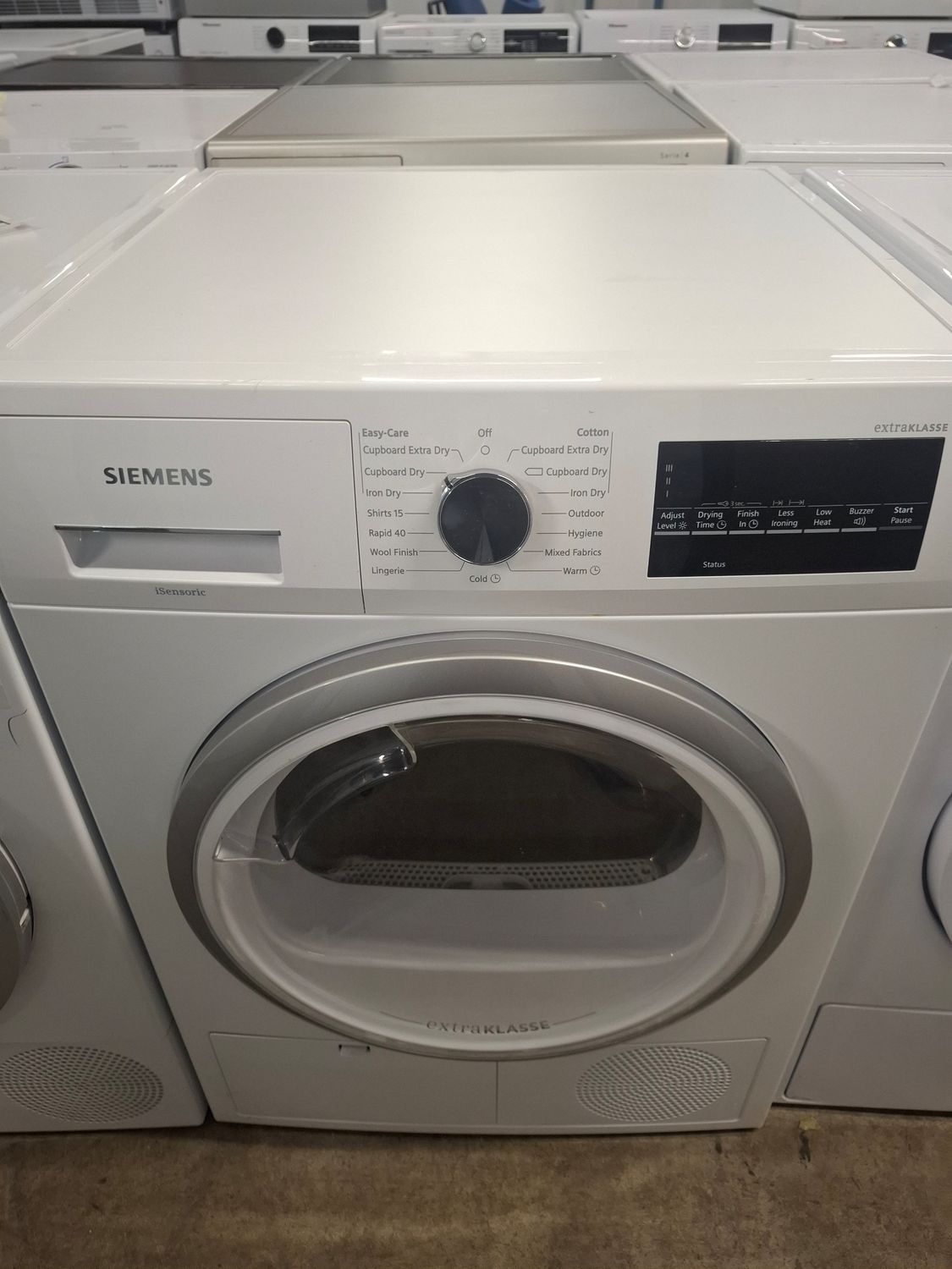 Siemens TD10DKR 10kg Heat pump Dryer White