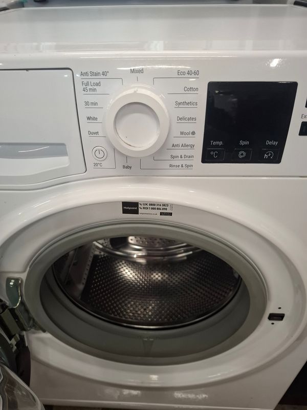 Hotpoint NSWM843C 8kg 1400rpm Washing Machine White