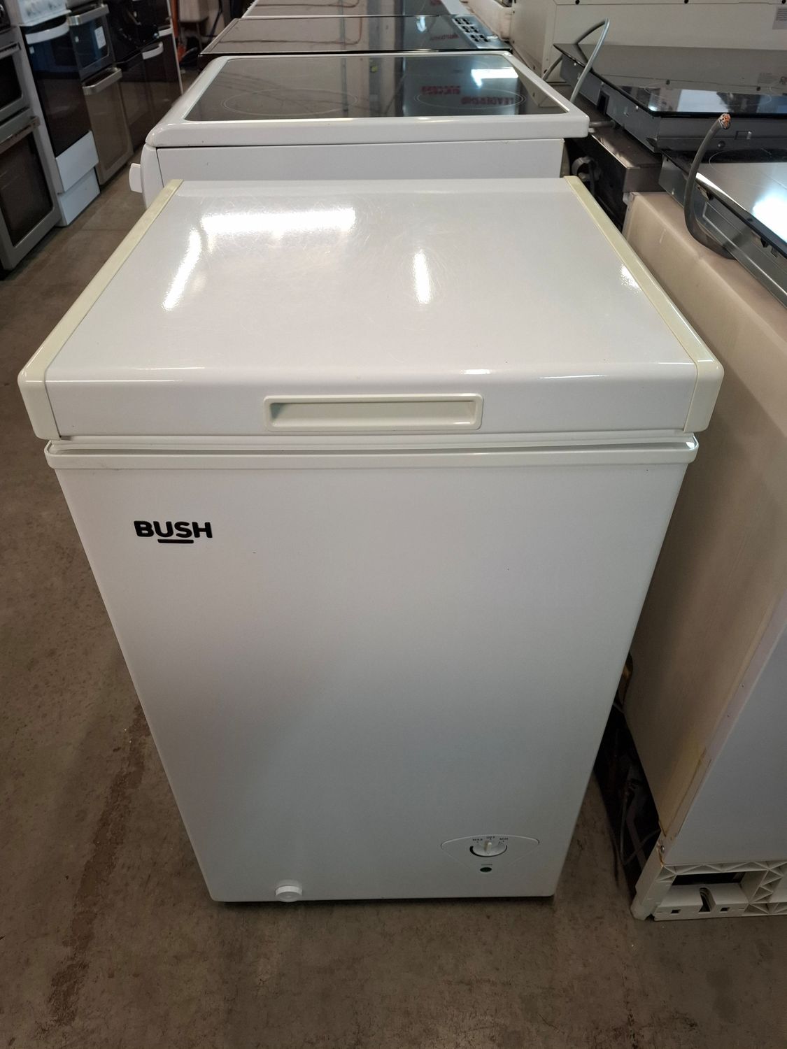 Bush BCF60L Chest Freezer 60L H85cm W50 D55 White