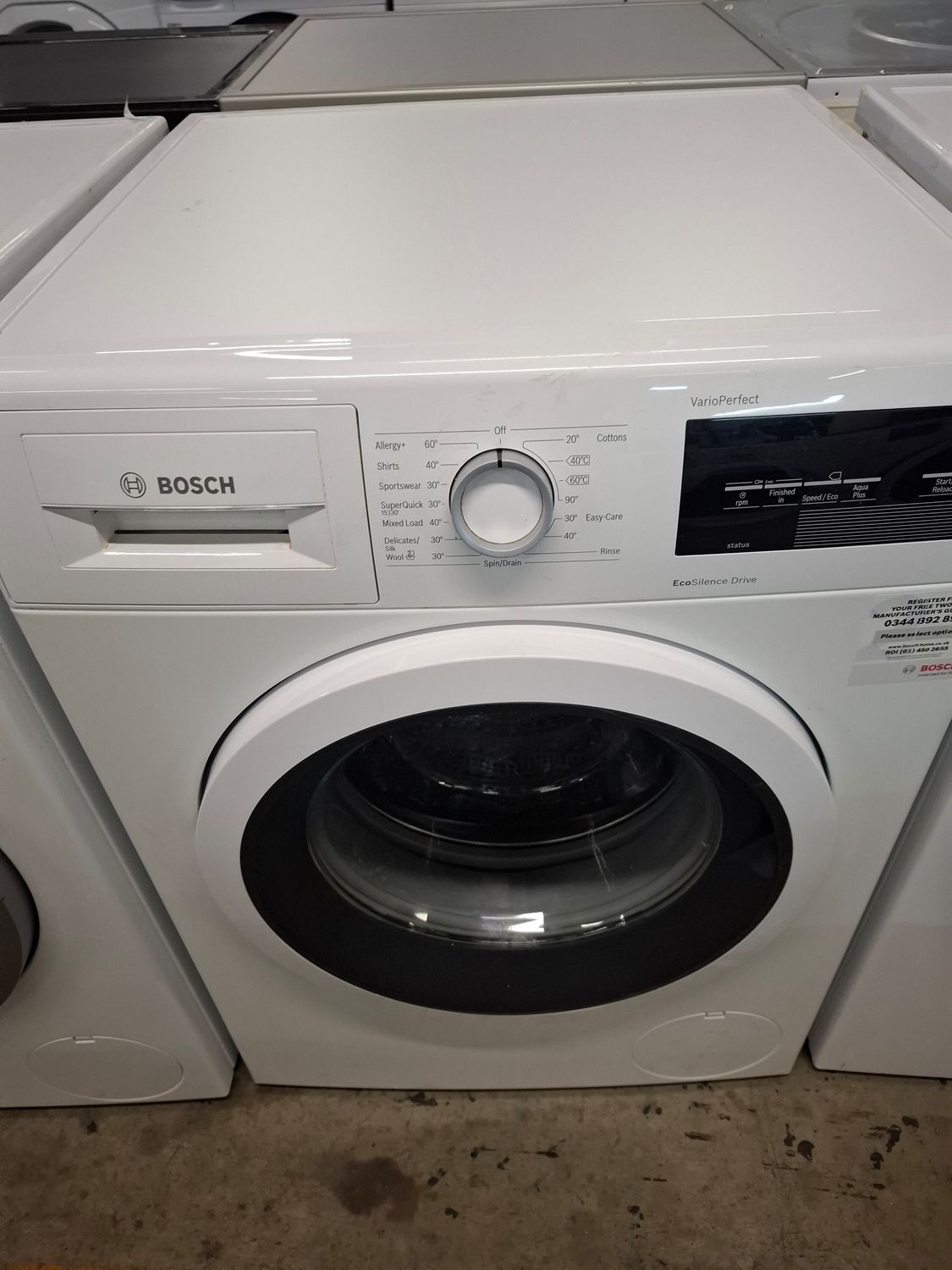 Bosch WAT28371GB 9kg 1400 Spin Washing Machine White