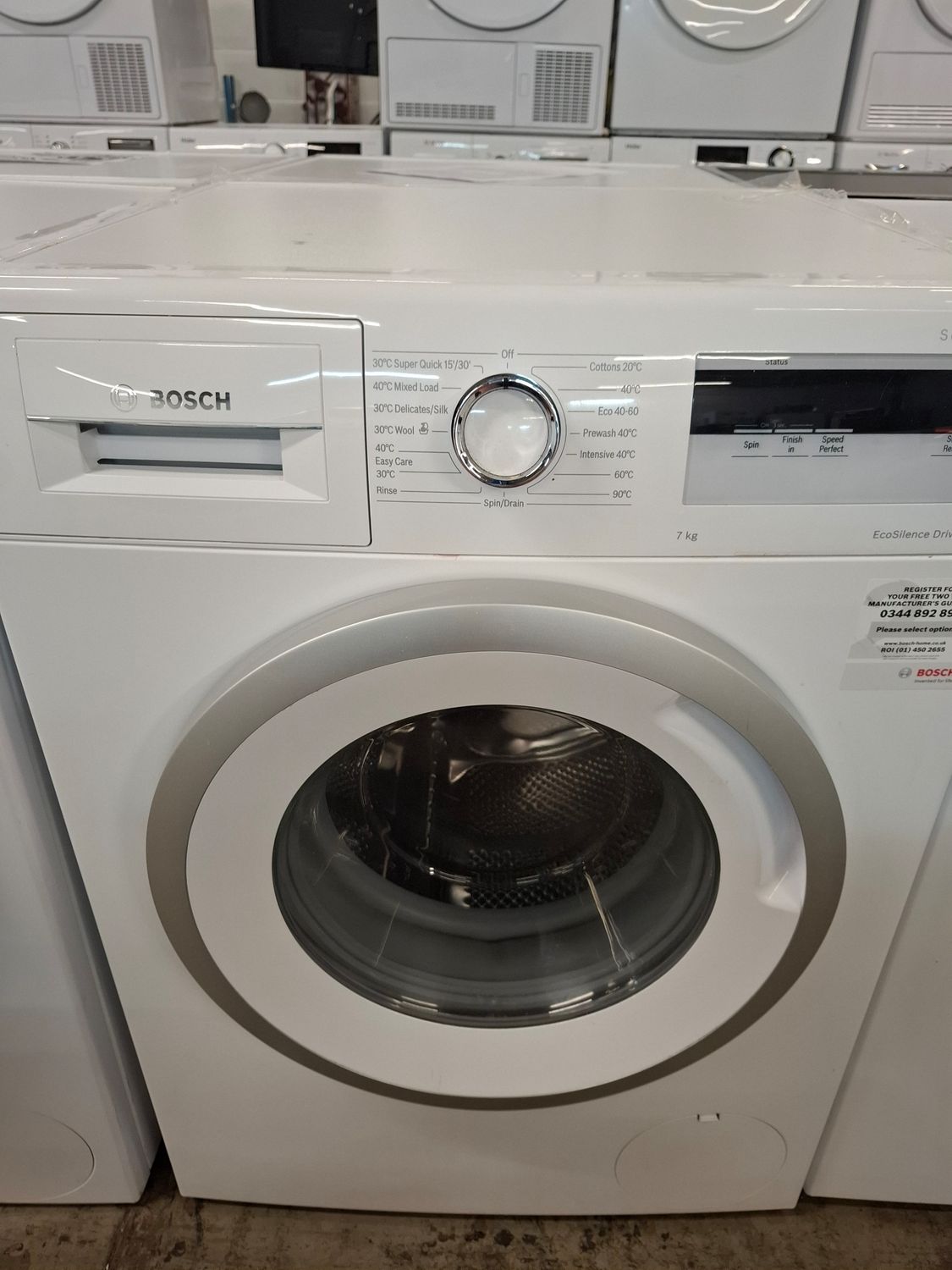 Bosch WAN28081GB/46 7kg 1400rpm Washing Machine White