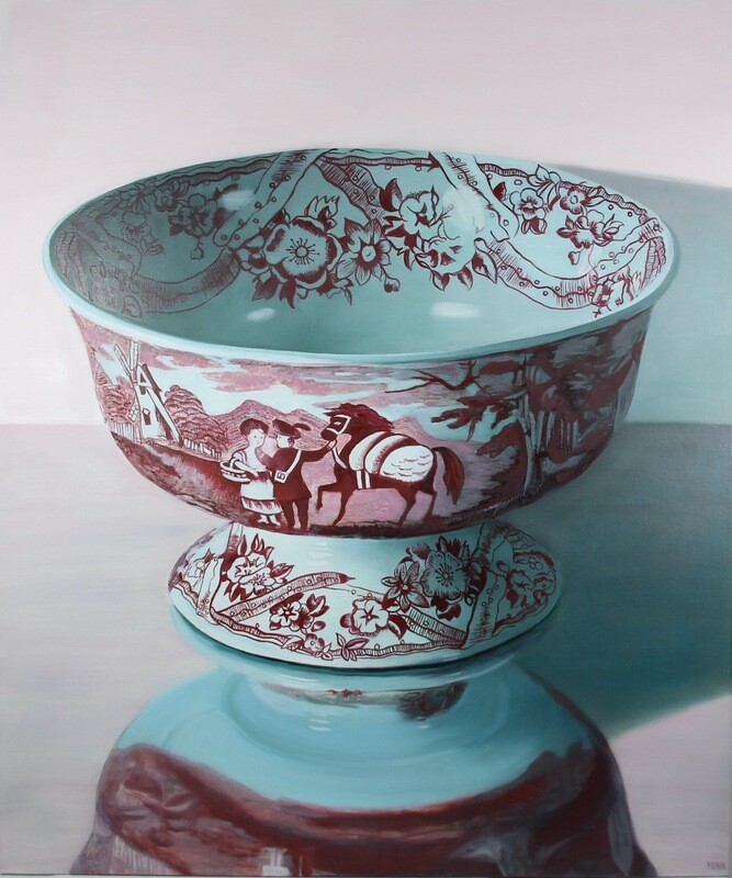 Beijing - Red Ceramic Bowl (via Galerie Sous Terre)