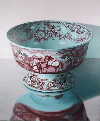 Beijing - Red Ceramic Bowl