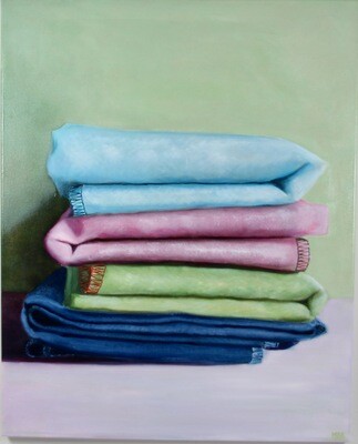 Ramatuelle - 4 linen towels(Via Artgallery van de Voorde)