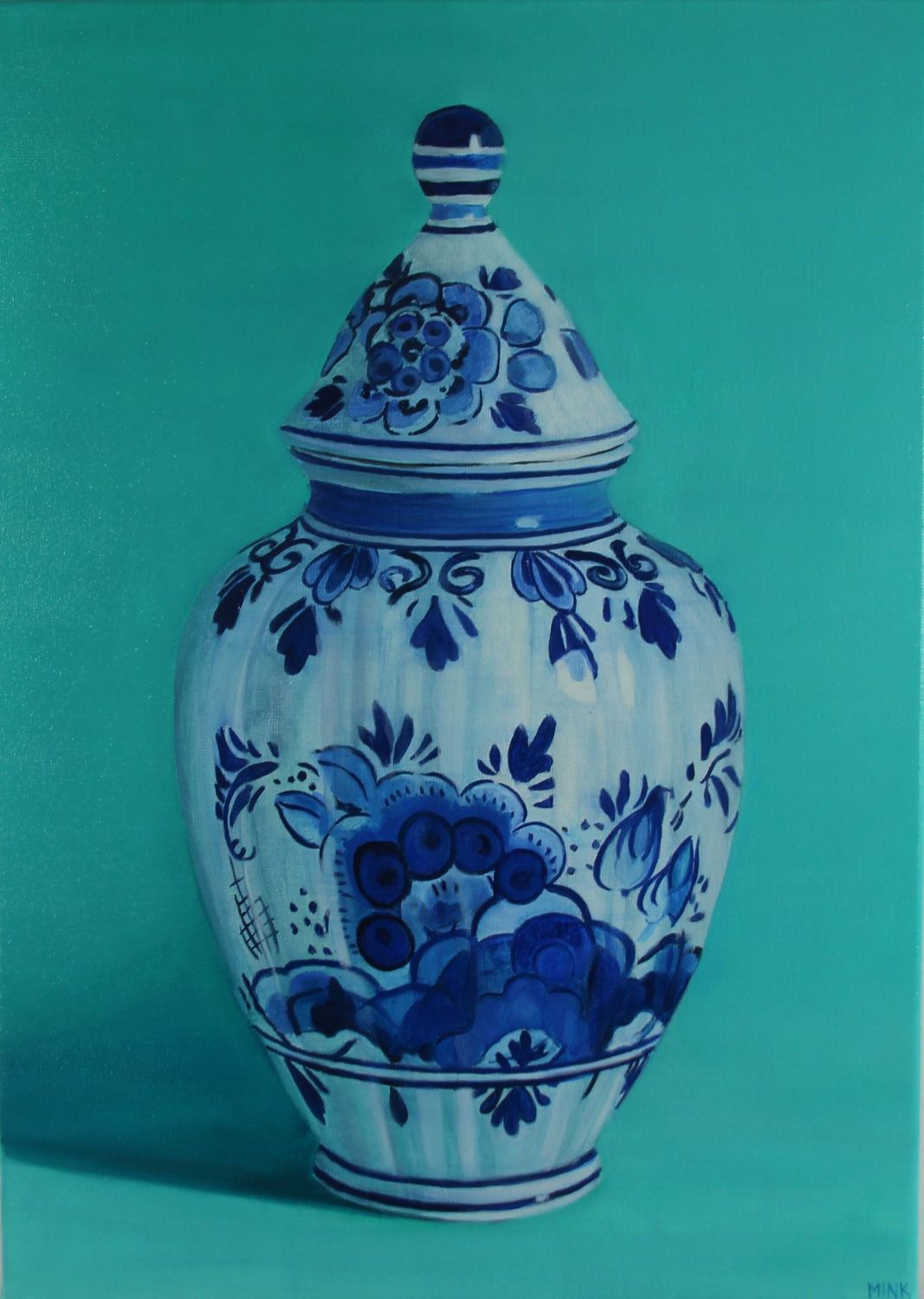 Delft - Handpainted Vase