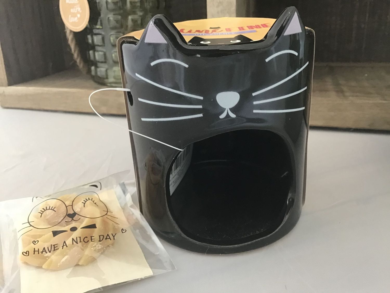 Petit brule parfum avec sa pastille