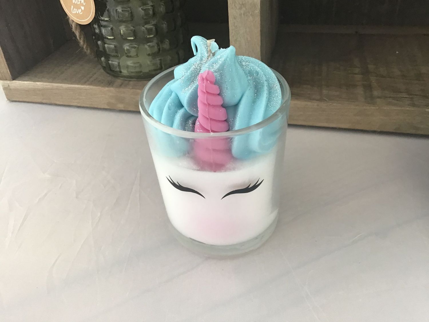 Bougie licorne