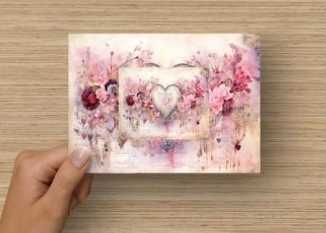 carte postale Amour