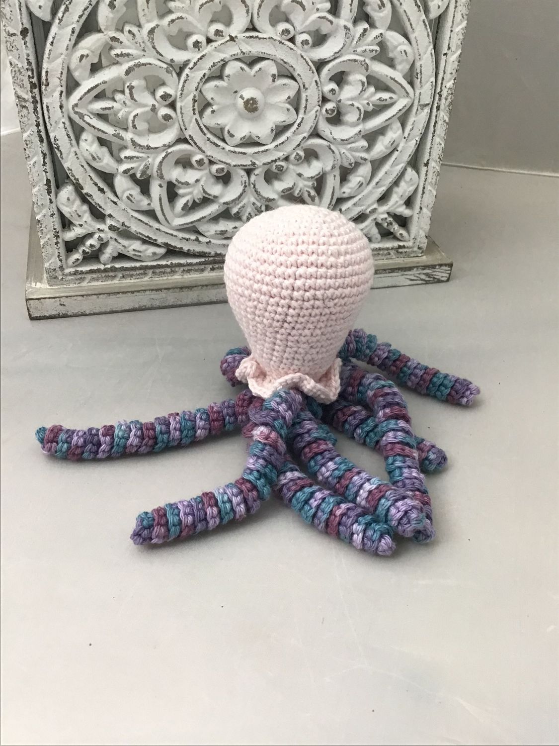 petite pieuvre doudou bébé