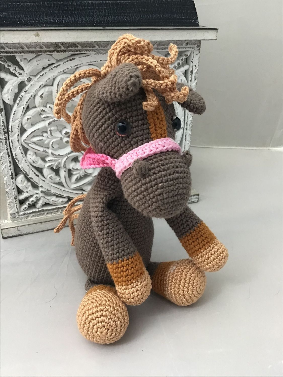 petit poney au crochet
