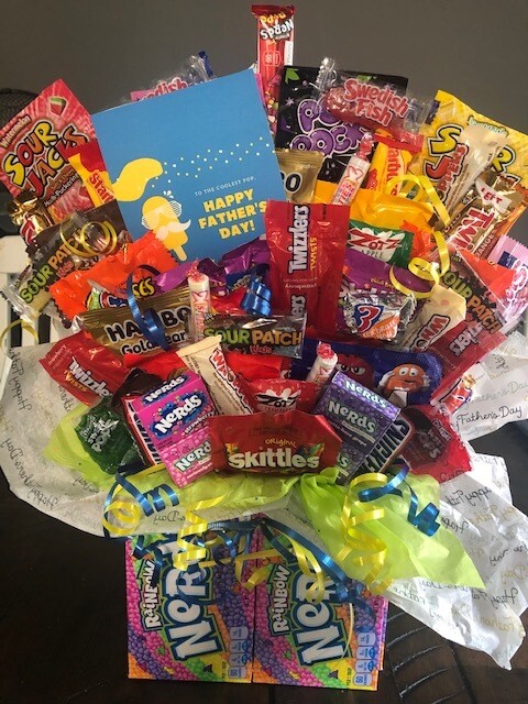 Large Movie Theater Candy Box Base Bouquet