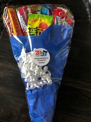 Tissue Paper Candy Bouquet - Large
