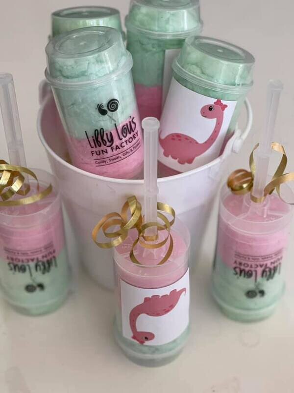 Cotton Candy Push Pop Party Favors