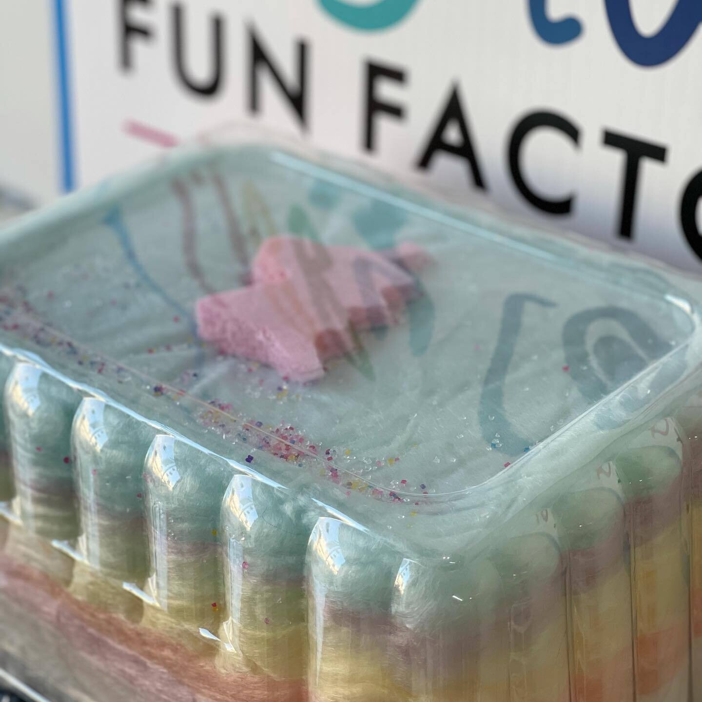 Cotton Candy Cake - Rainbow 1/4th sheet