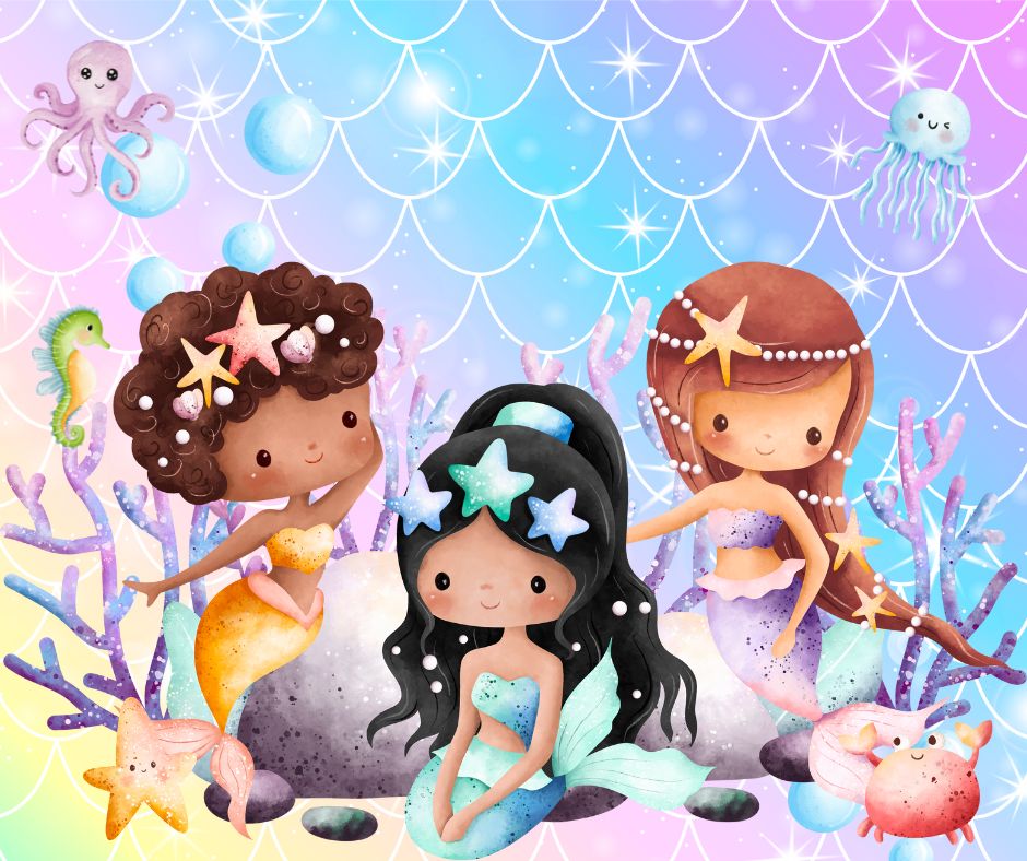 Under The Sea Mermaid Social DEPOSIT
