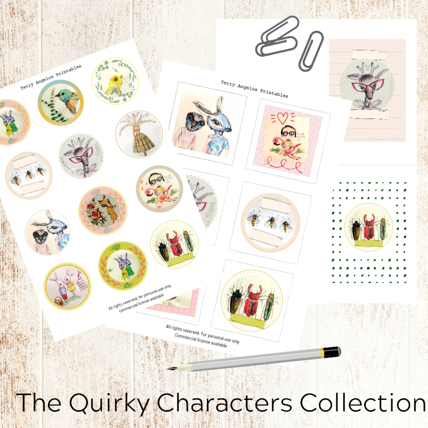 Quirky Characters Collection